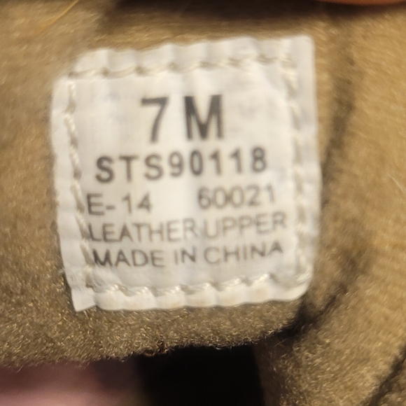 Sperry Women's Top Sider Marella Brown Leather Chukka Zip Ankle Boots Sz 7M - Picture 9 of 9